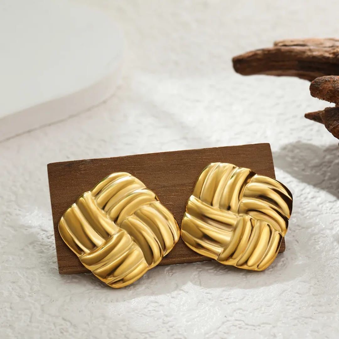 18K Gold-Plated Studs