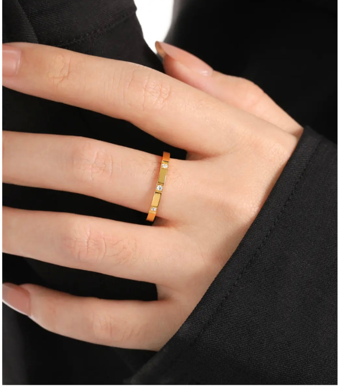 18K Gold-Plated Ring