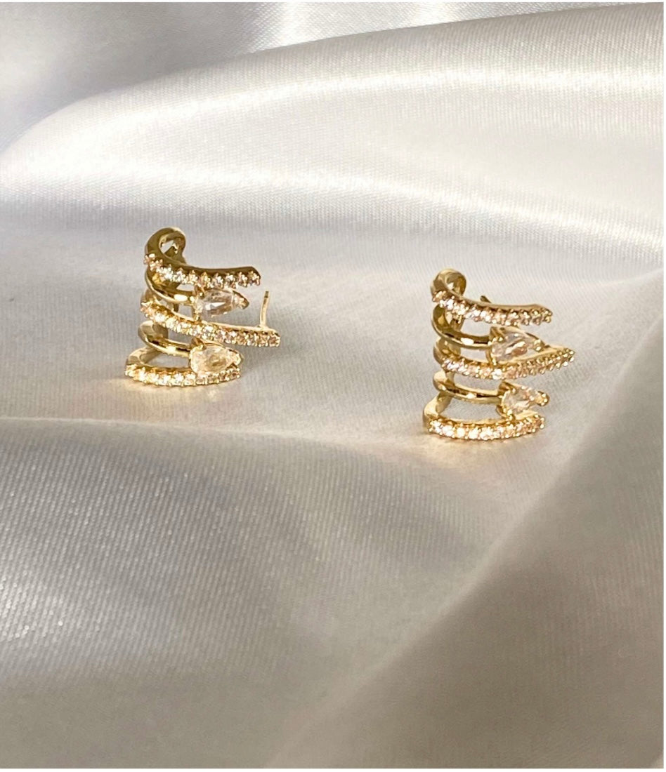 18K Gold-Plated Studs
