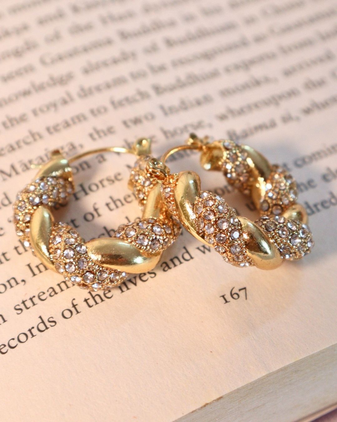 18K Gold-Plated Hoops