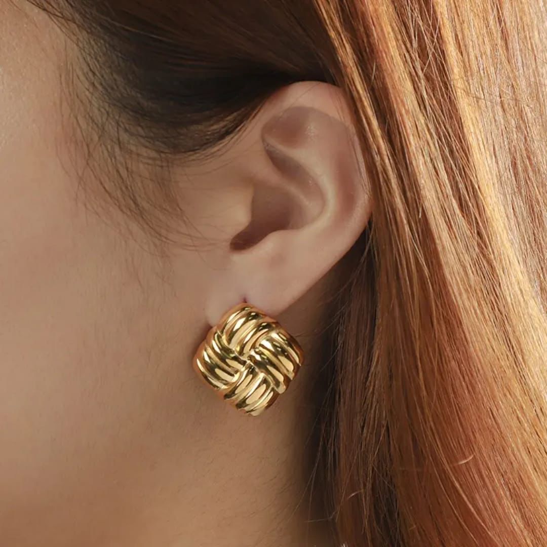 18K Gold-Plated Studs