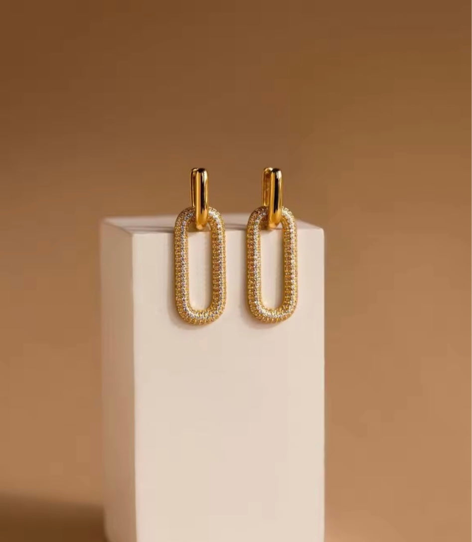 18k Gold-Plated Anti-Tarnish Earrings