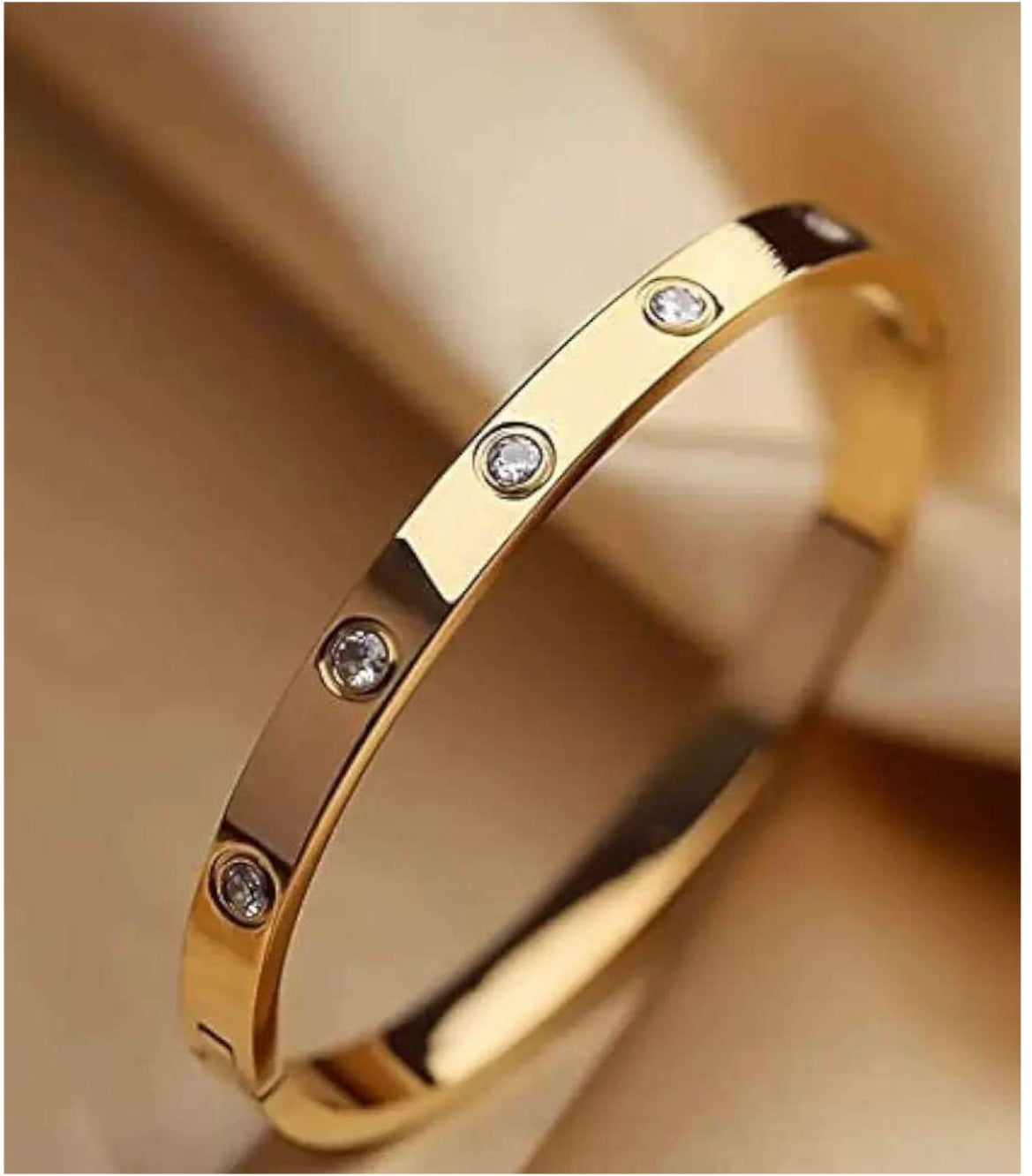 18K Gold-Plated Bangle