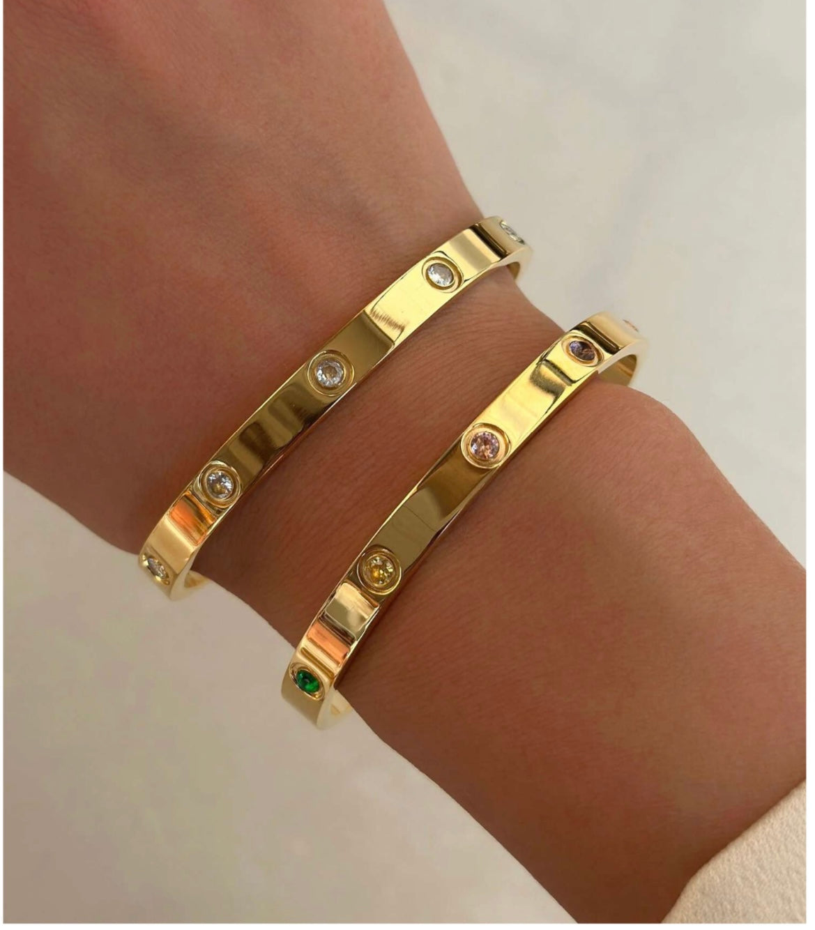 18K Gold-Plated Bangle