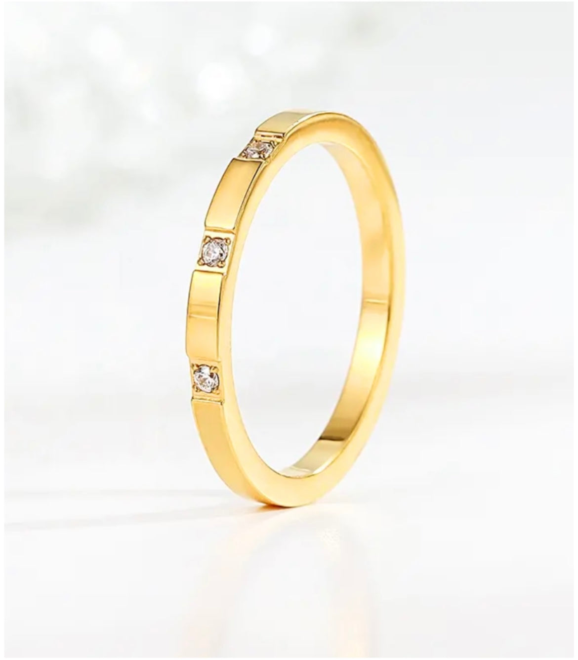18K Gold-Plated Ring