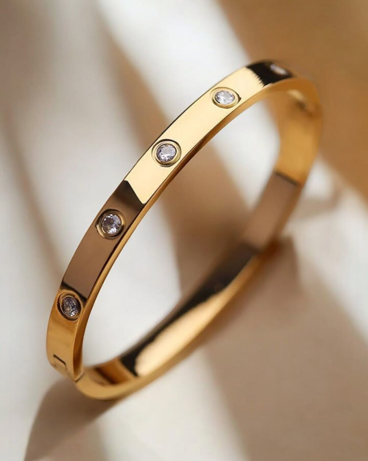 18K Gold-Plated Bangle
