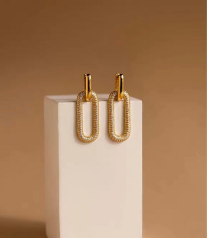 18k Gold-Plated Anti-Tarnish Earrings