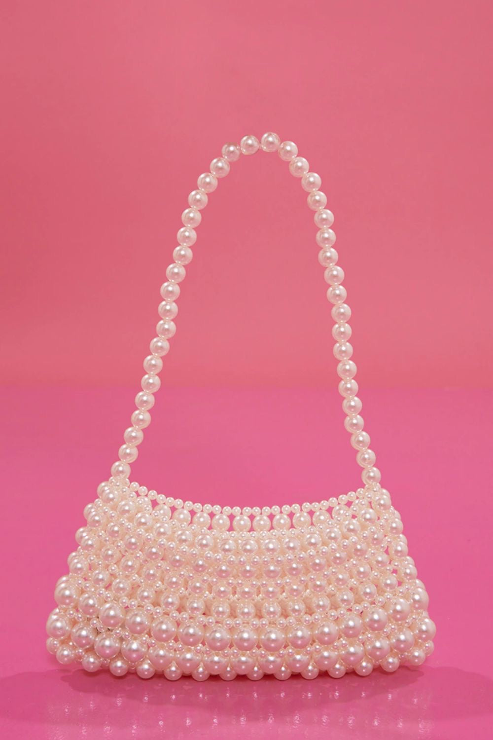 White Pearls Designer Bag