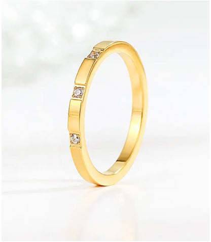 18K Gold-Plated Ring