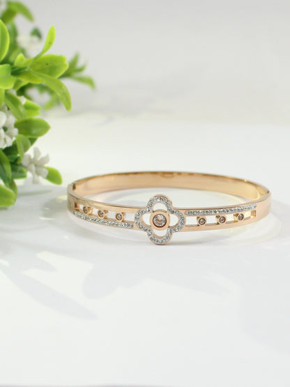 Gold-Plated Anti Tarnish Embellished Bracelet