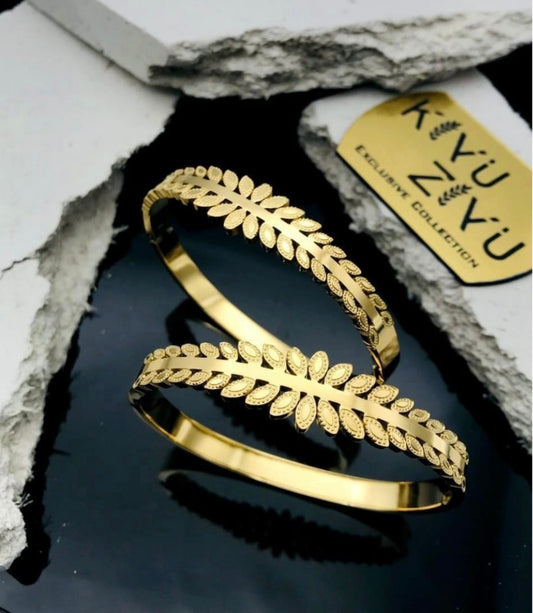 18K Gold-Plated Bangle