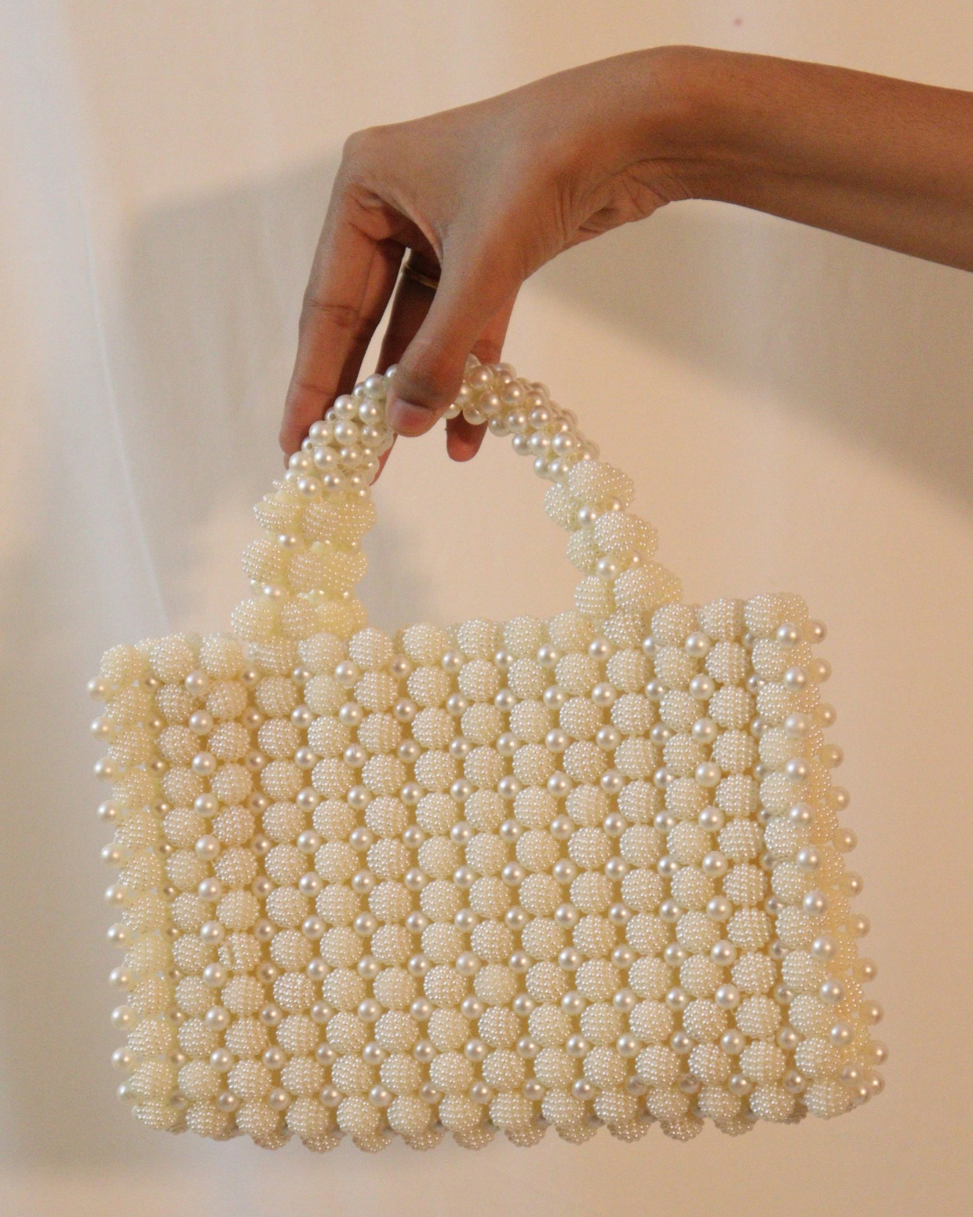 Off-White Pearls Designer Bag (Medium)